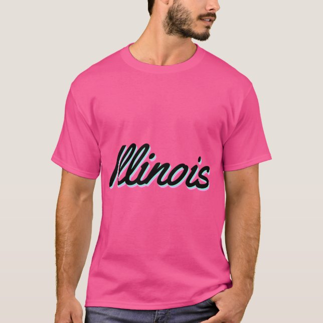 Illinois 12 t shirt (Framsida)