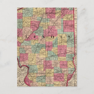 Illinois 12 vykort