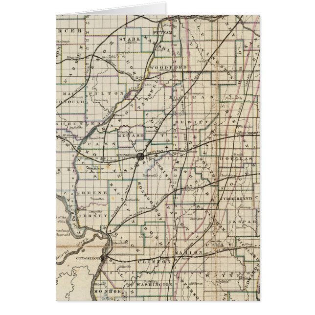 Illinois 13 hälsningskort (Framsidan)