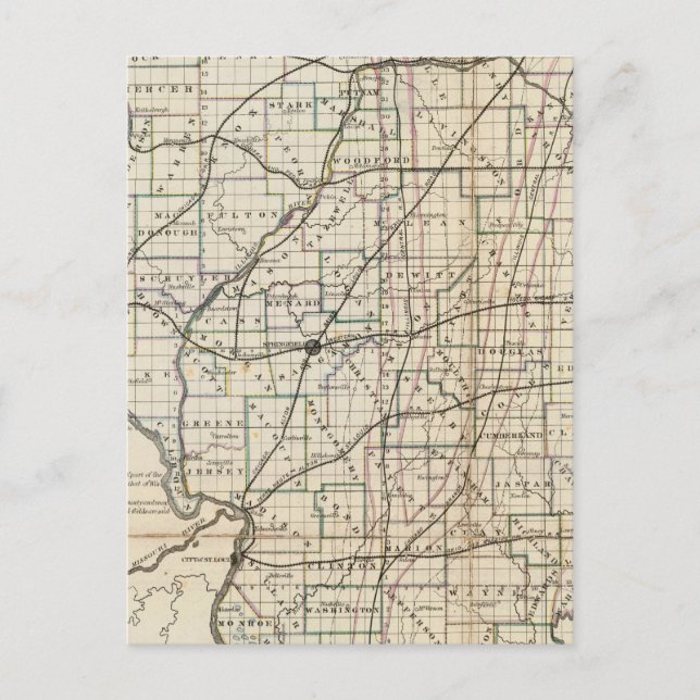 Illinois 13 vykort (Framsida)