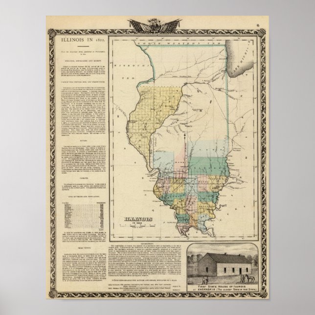 Illinois 1822 poster (Framsidan)