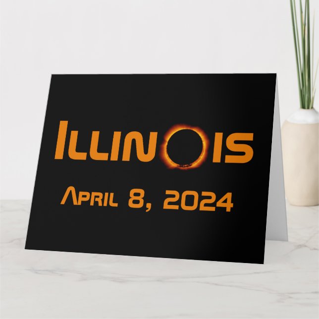 Illinois 2024 Total solcellsutrustning Kort (Framsida)
