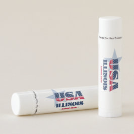 Illinois A Star i Union Lip Balm