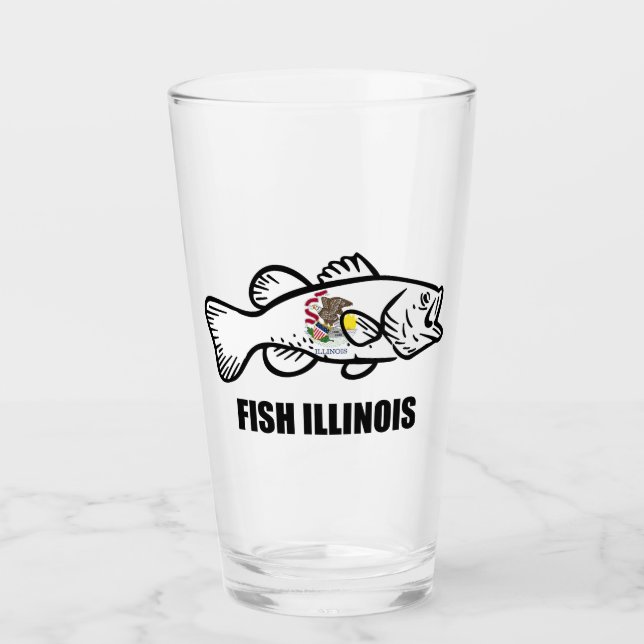 Illinois Abborre Glaskopp (Framsida)
