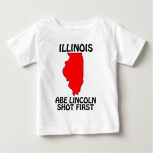 Illinois - Abe Lincoln Sköt Först Tröja