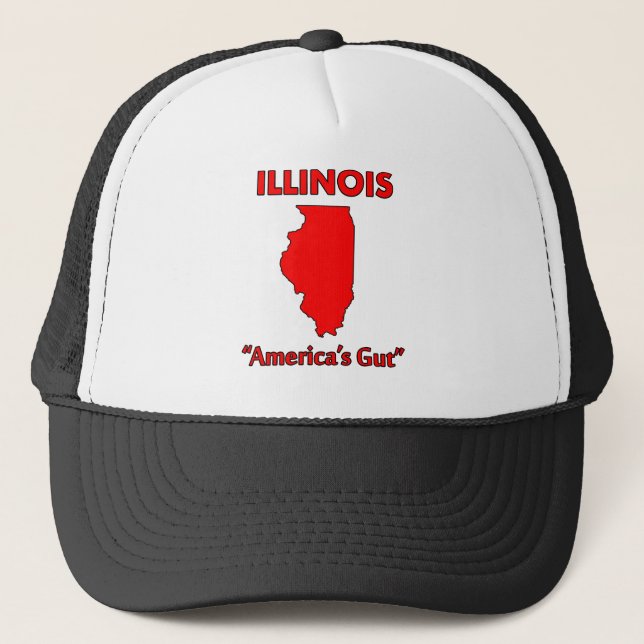 Illinois - Amerikas mage Truckerkeps (Framsida)