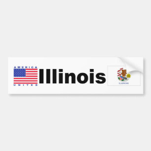 Illinois Bildekal