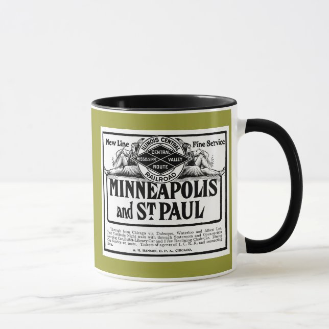 Illinois Central Railroad Mugg (Höger)