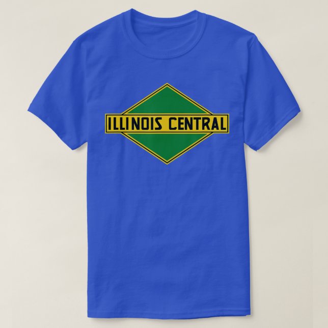 Illinois Central Railroad T Shirt (Design framsida)