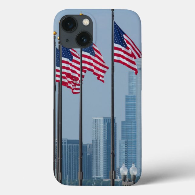 Illinois Chicago. Marinpir, US sjunker flyg (Baksida)