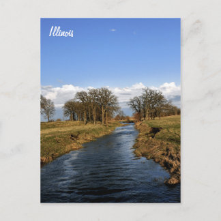 Illinois Countryside Vykort
