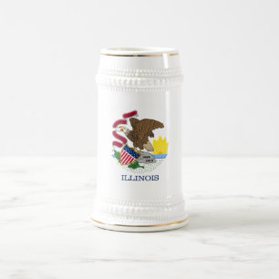 Illinois delstatsflagga sejdel