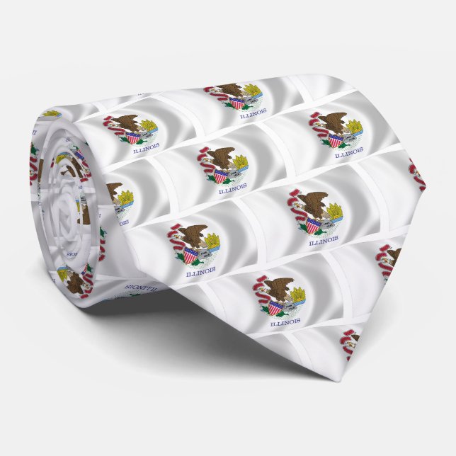 Illinois Flagg Bandana Slips (Rullad)