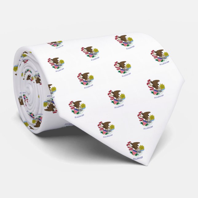Illinois Flagg Bandana Slips (Rullad)