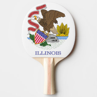 Illinois Flagga Pingisracket