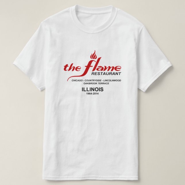 Illinois flamskyddsmedel t shirt (Design framsida)