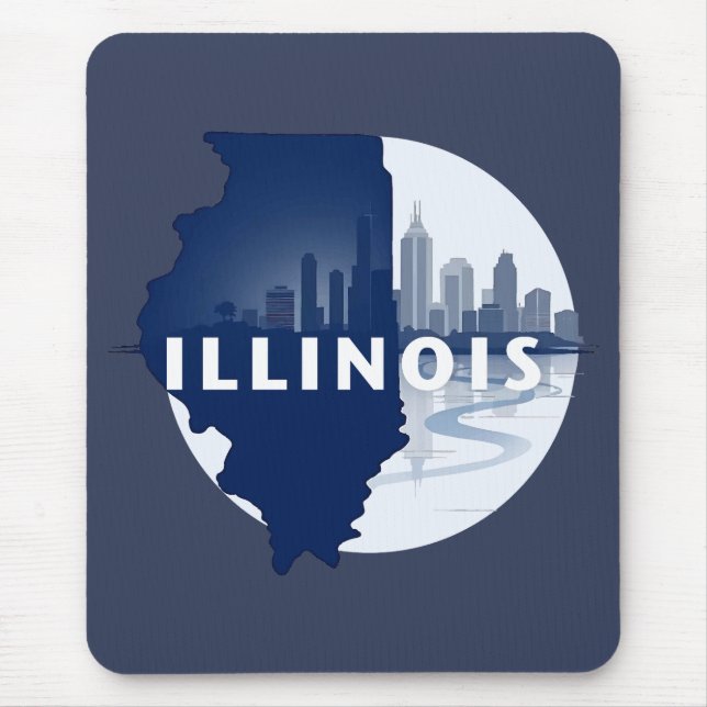 Illinois Förenta staterna Musmatta (Framsidan)