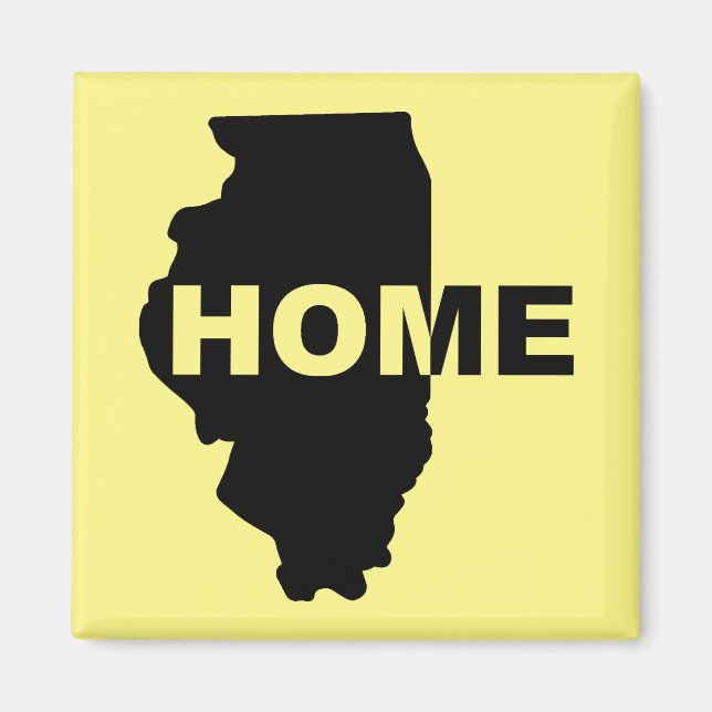 Illinois hem från hemmabig Magnet (Framsidan)