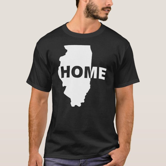 Illinois Hemmet Borta T-Shirt (Framsida)
