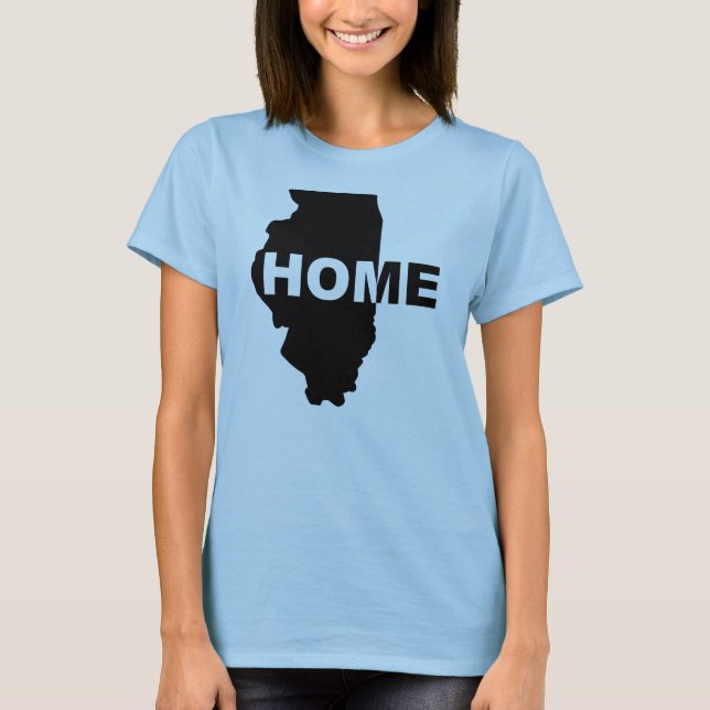 Illinois Hemmet Borta T-Shirt (Framsida)