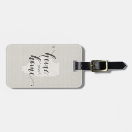 Illinois - Hemsöt hemmet, fickformat Bagagebricka