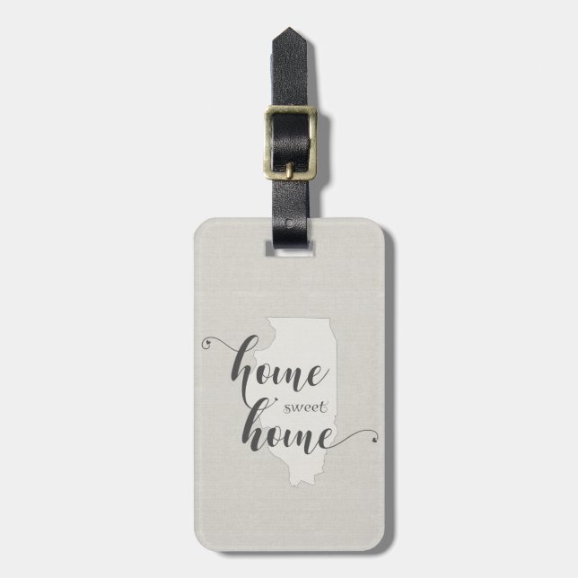 Illinois - Hemsöt hemmet, fickformat Bagagebricka (Vertikal Framsida)