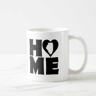 Illinois Home Heart State Mugg eller Resmugg