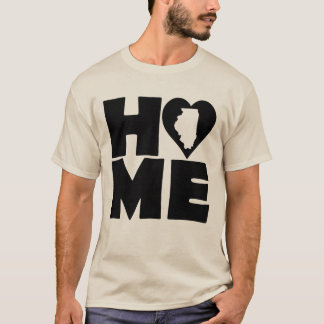Illinois Home Heart State Tees T-Shirt