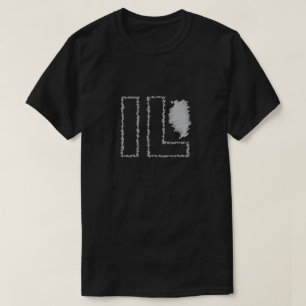 Illinois IL statlig t-skjorta T-shirt