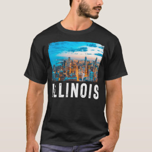 Illinois Illinois Touris Illinois Vacation T Shirt
