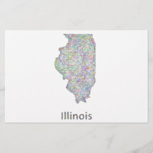 Illinois karta