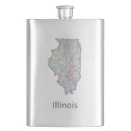 Illinois karta fickplunta