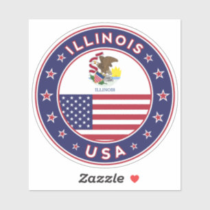 Illinois Klistermärken