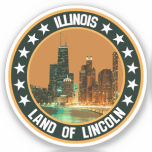 Illinois Klistermärken