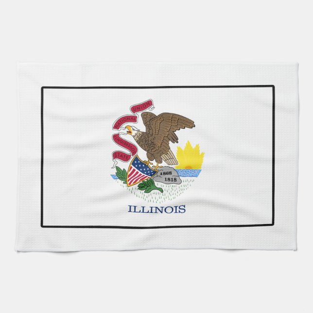 Illinois Kökshandduk (Horisontell)