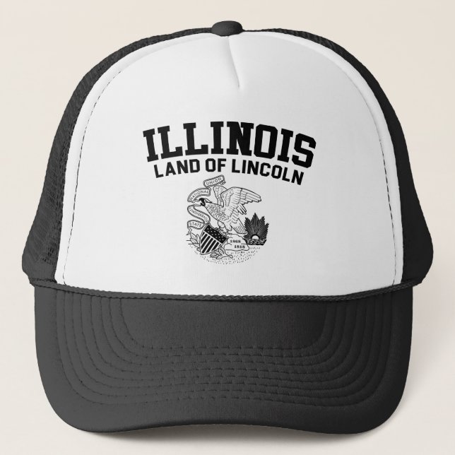 Illinois Land Lincoln Keps (Framsida)