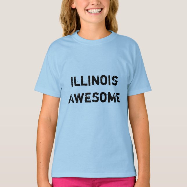 Illinois Långärmad T-shirt (Framsida)