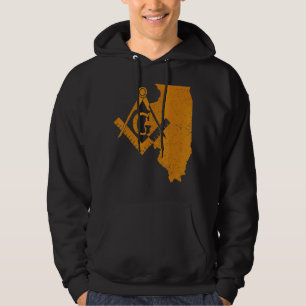 Illinois Masons Grand Lodge Af&am Freemason Far Hoodie