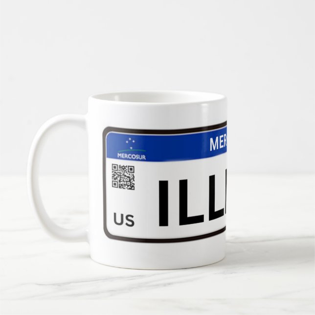 Illinois Mercosur Kaffemugg (Vänster)