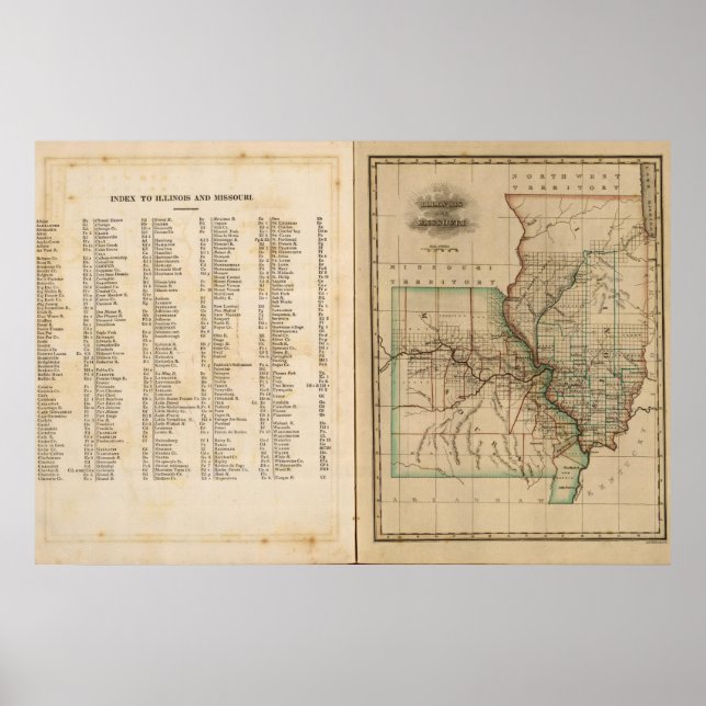 Illinois Missouri Poster (Framsidan)