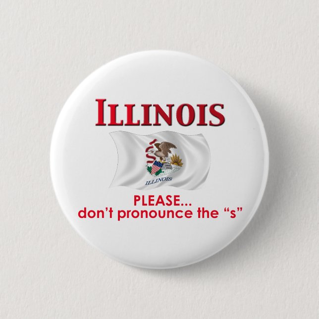 Illinois Motto Knapp (Framsida)