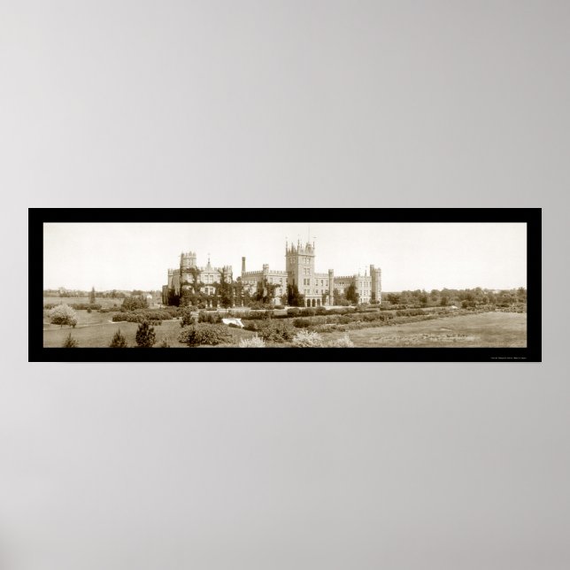 Illinois Normal School Photo 1914 Poster (Framsidan)