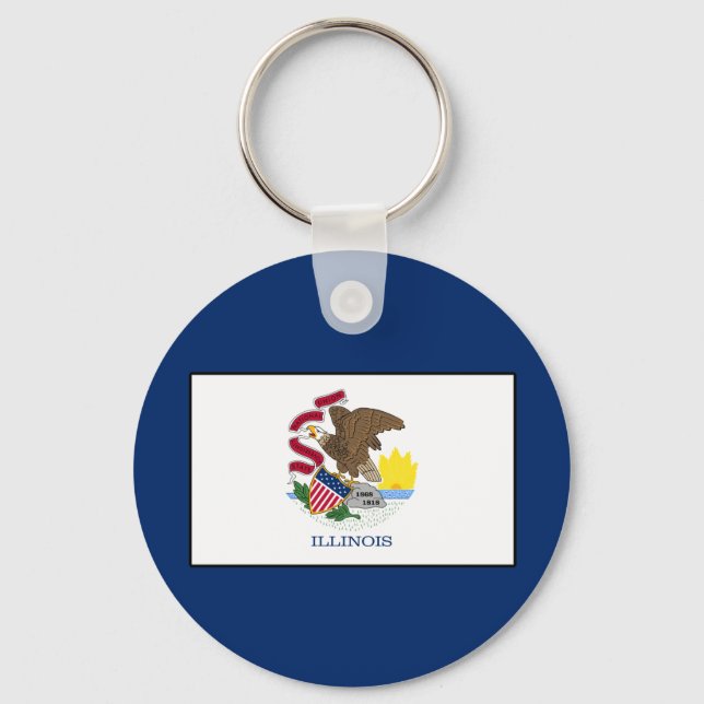 Illinois Nyckelring (Framsida)