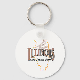 Illinois Nyckelring