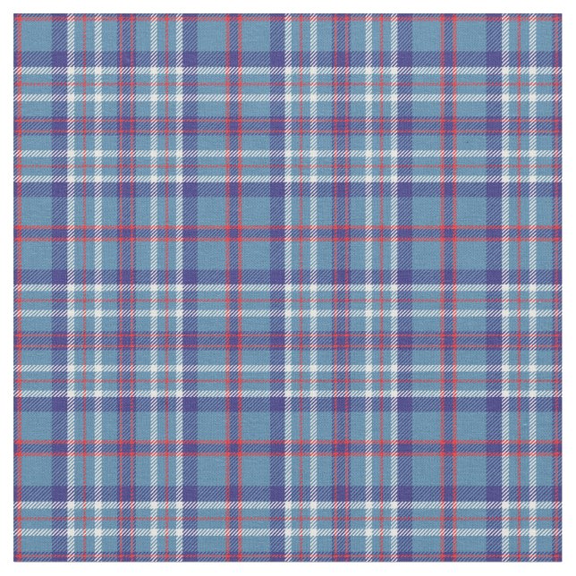 Illinois officiell state tartan tyg (Närbild)