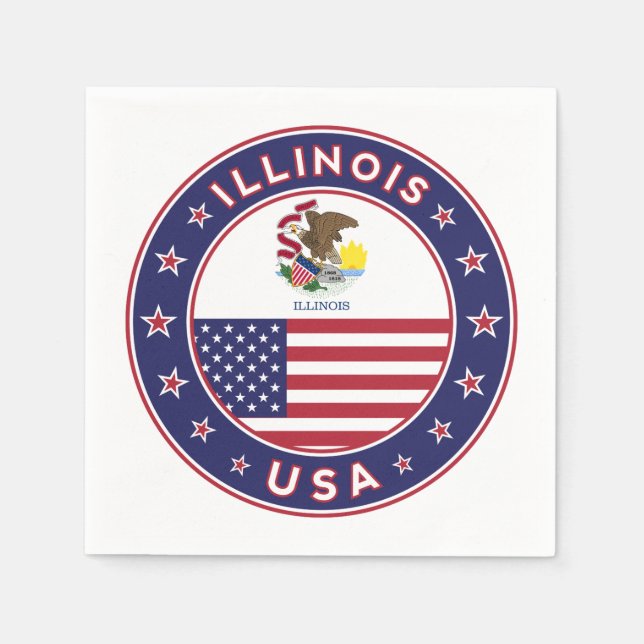 Illinois Pappersservett (Framsidan)