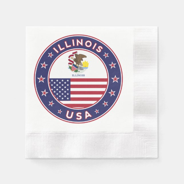 Illinois Pappersservett (Framsidan)