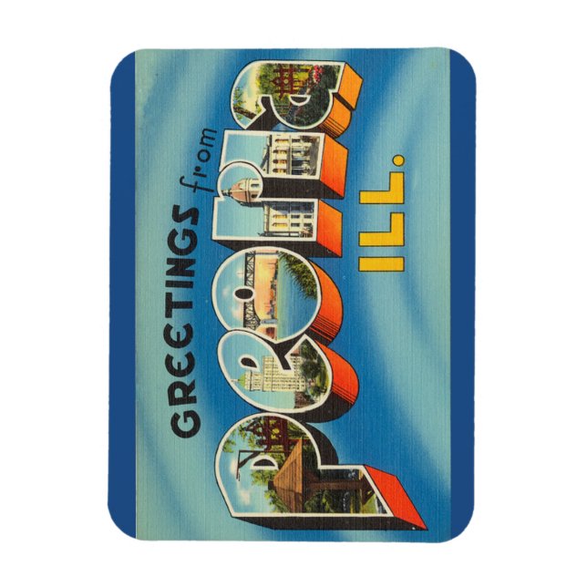 Illinois, Peoria Magnet (Vertikal)