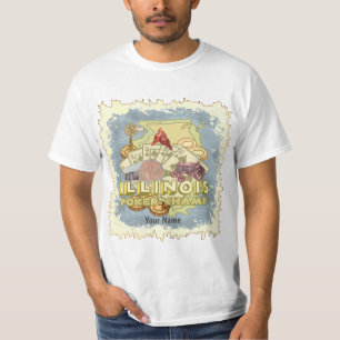 Illinois Poker T Shirt