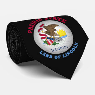 ILLINOIS PRAIRIE STATLIG FLAGGA SLIPS